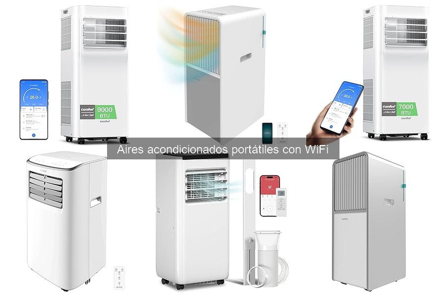 Precios de Aires Acondicionados Portátiles con WiFi en 2023