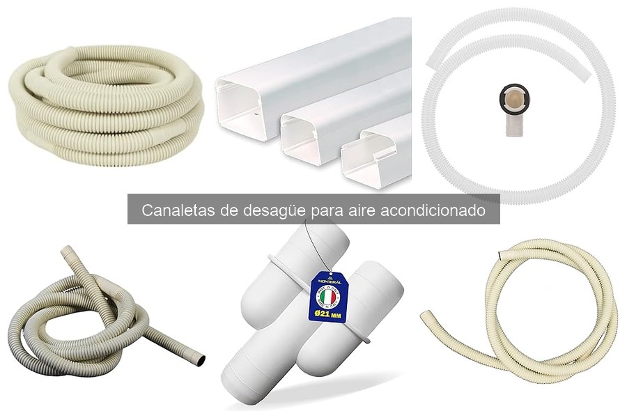 Precios de canaletas de desagüe para aire acondicionado