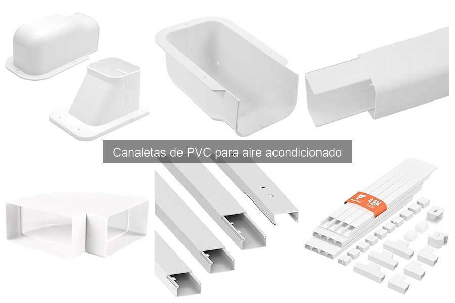 Precios de canaletas de PVC para aire acondicionado