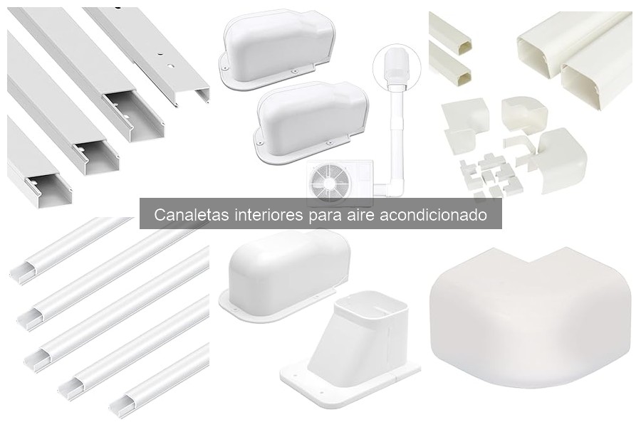 Precios de canaletas interiores para aire acondicionado