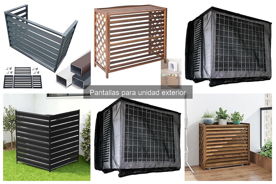 Precios de Pantallas para Unidad Exterior de Aire Acondicionado