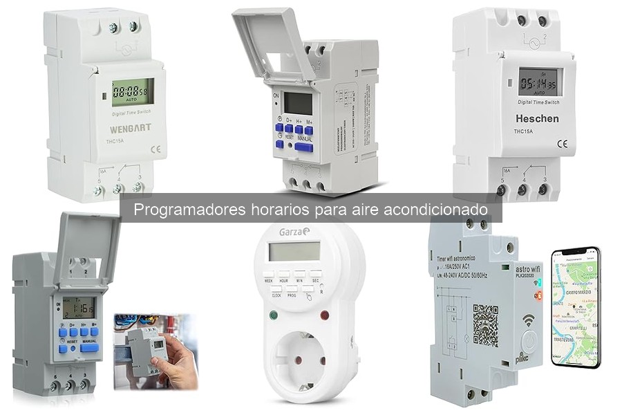 Precios de programadores horarios para aire acondicionado
