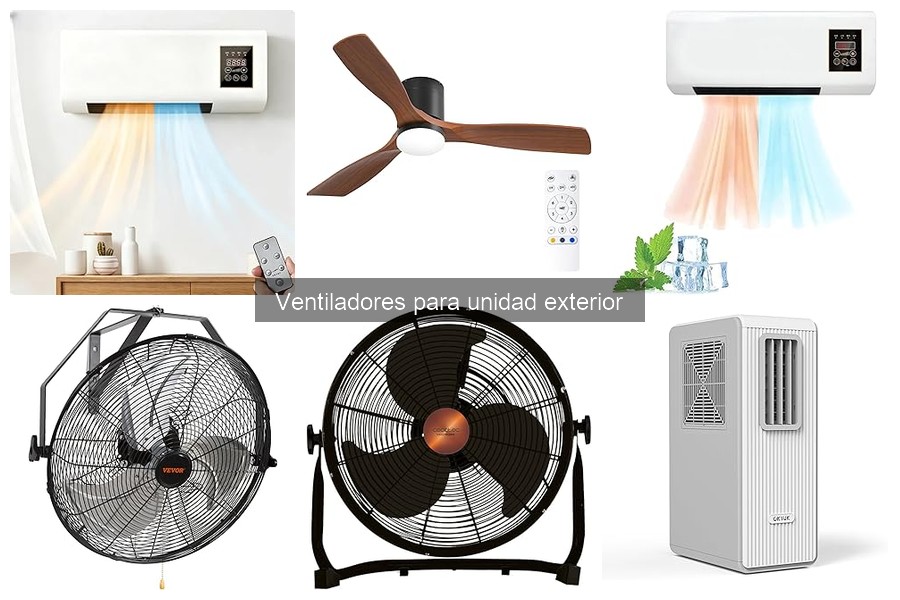Precios de ventiladores para unidad exterior: guía de compra