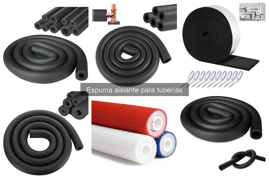 Precios promedio de espuma aislante para tuberías
