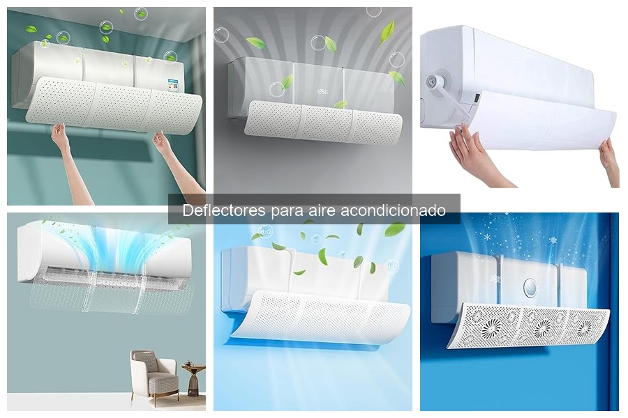 Precios y dónde comprar deflectores para aire acondicionado