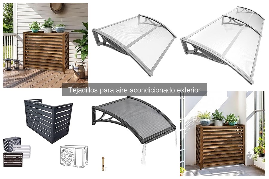 Problemas comunes al usar un tejadillo para aire acondicionado