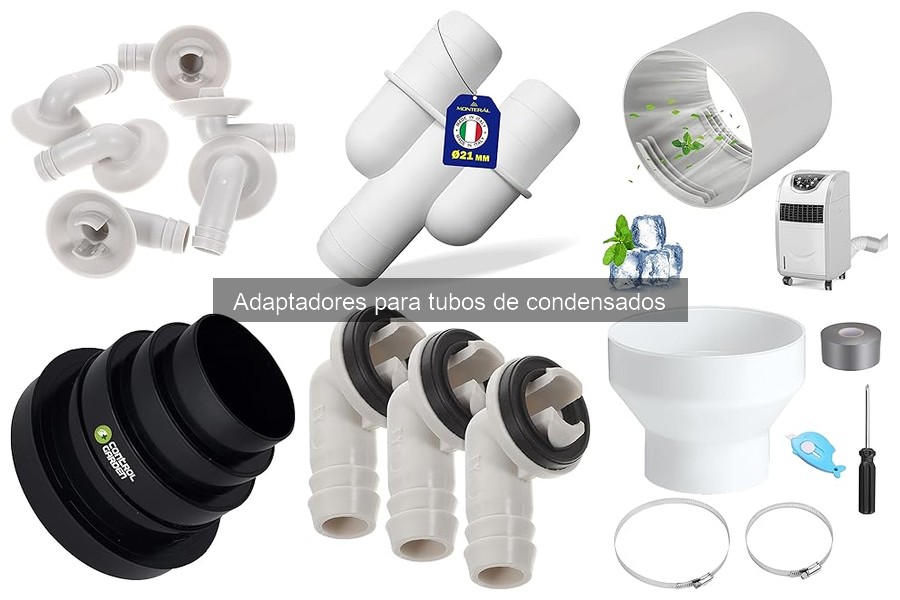 Problemas comunes con adaptadores para tubos de condensado