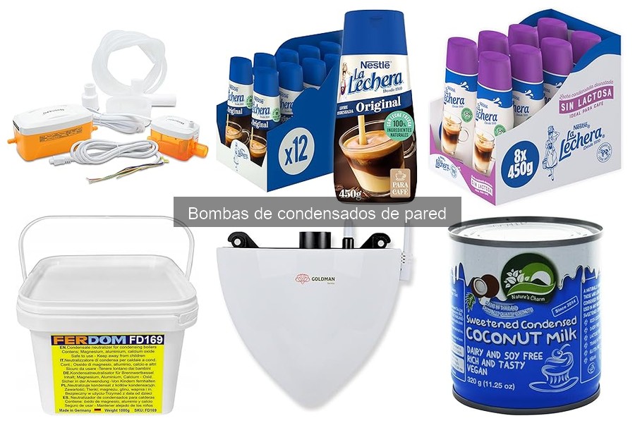 Problemas comunes con bombas de condensados de pared y soluciones