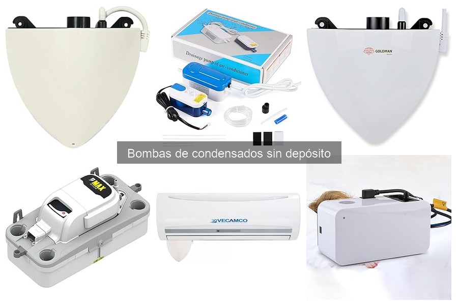 Problemas comunes con bombas de condensados sin depósito
