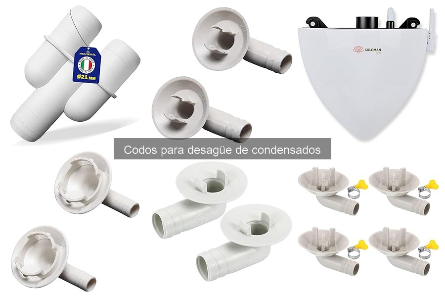 Problemas comunes con codos de desagüe de condensados