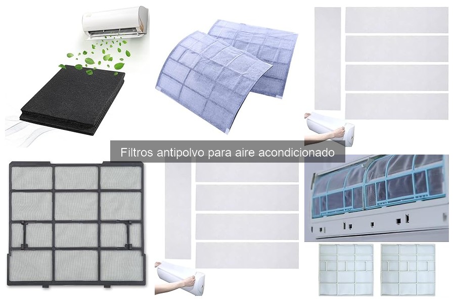 Problemas comunes con filtros antipolvo de aire acondicionado