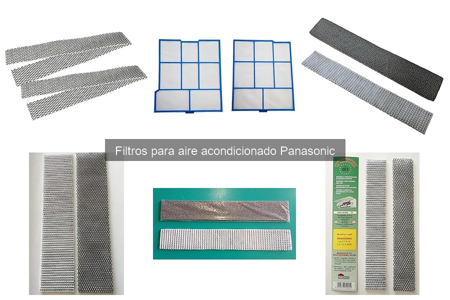 Problemas comunes con filtros de aire acondicionado Panasonic