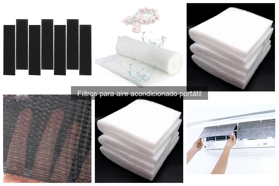 Problemas comunes con filtros en aires acondicionados portátiles