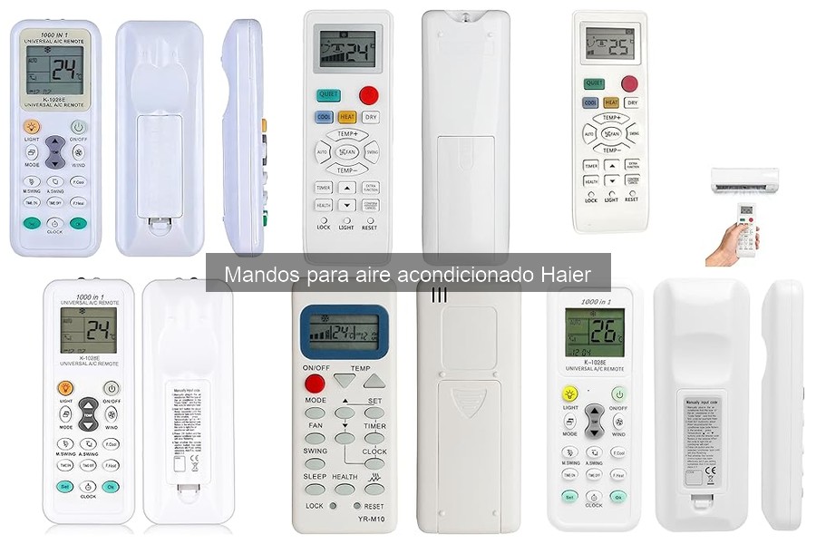 Problemas comunes con mandos a distancia Haier y soluciones