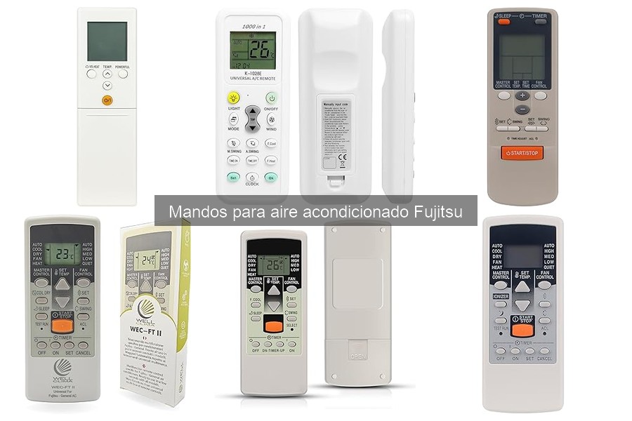Problemas Comunes con Mandos de Aire Acondicionado Fujitsu