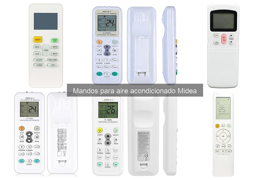 Problemas comunes con mandos Midea y sus soluciones