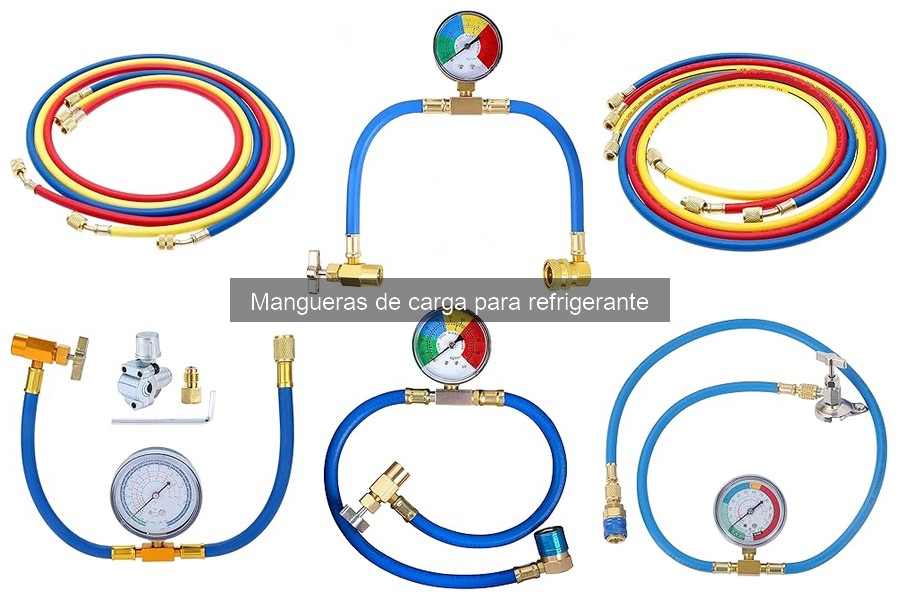 Problemas comunes con mangueras de carga de refrigerante