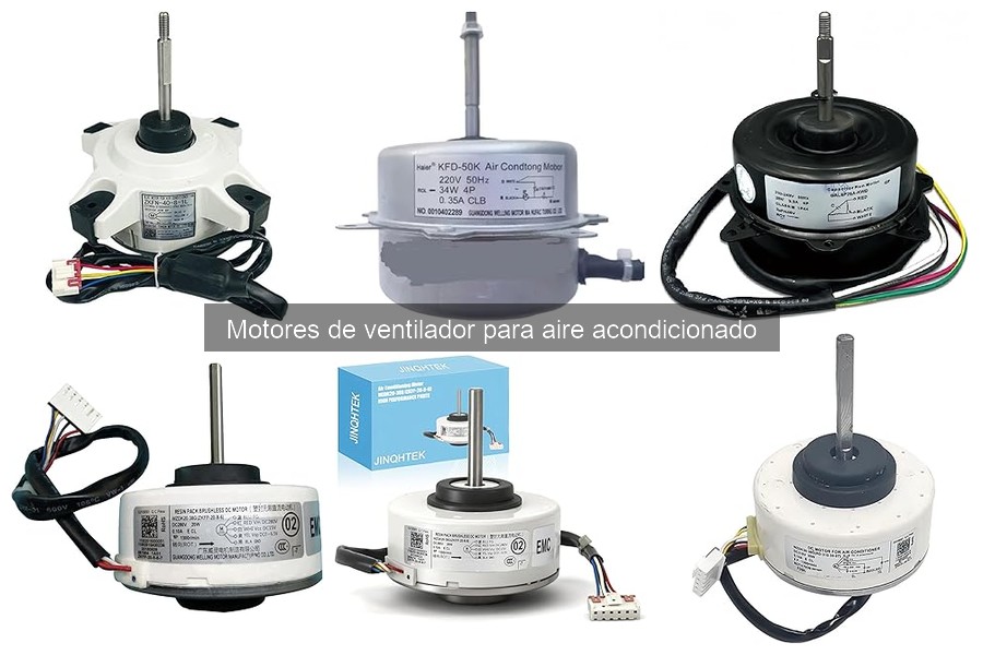 Problemas comunes con motores de ventilador de aire acondicionado