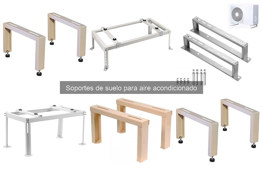 Problemas comunes con soportes de suelo para aire acondicionado