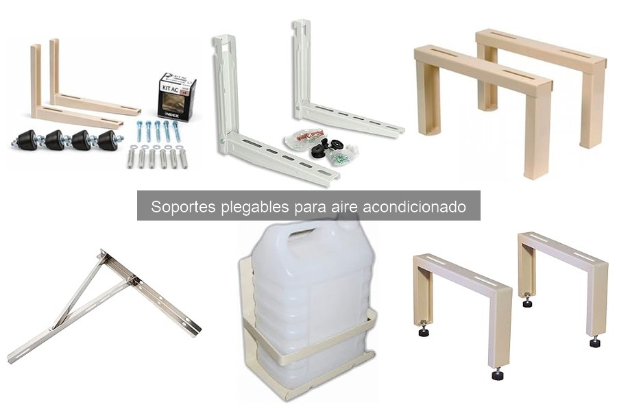 Problemas comunes con soportes plegables para aire acondicionado