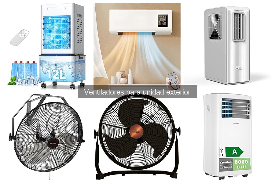 Problemas comunes con ventiladores de unidad exterior y soluciones