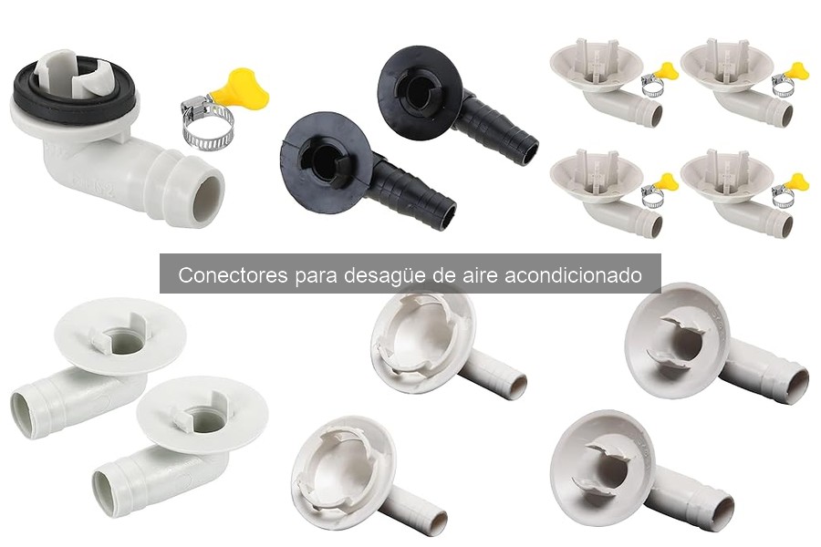 ** Problemas comunes conectores desagüe aire acondicionado