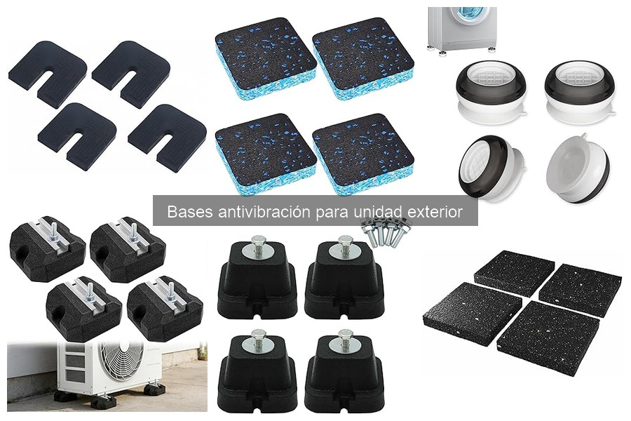 Problemas comunes de bases antivibración en aire acondicionado