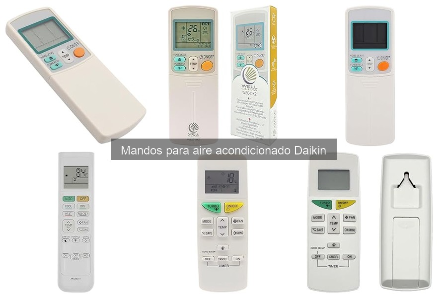 ** Problemas comunes del mando Daikin y sus soluciones prácticas