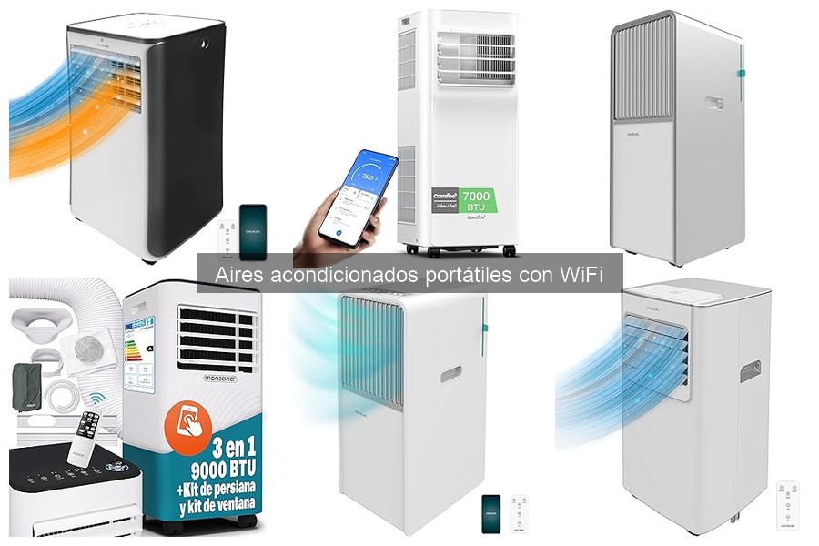 Problemas comunes en aires acondicionados portátiles con WiFi
