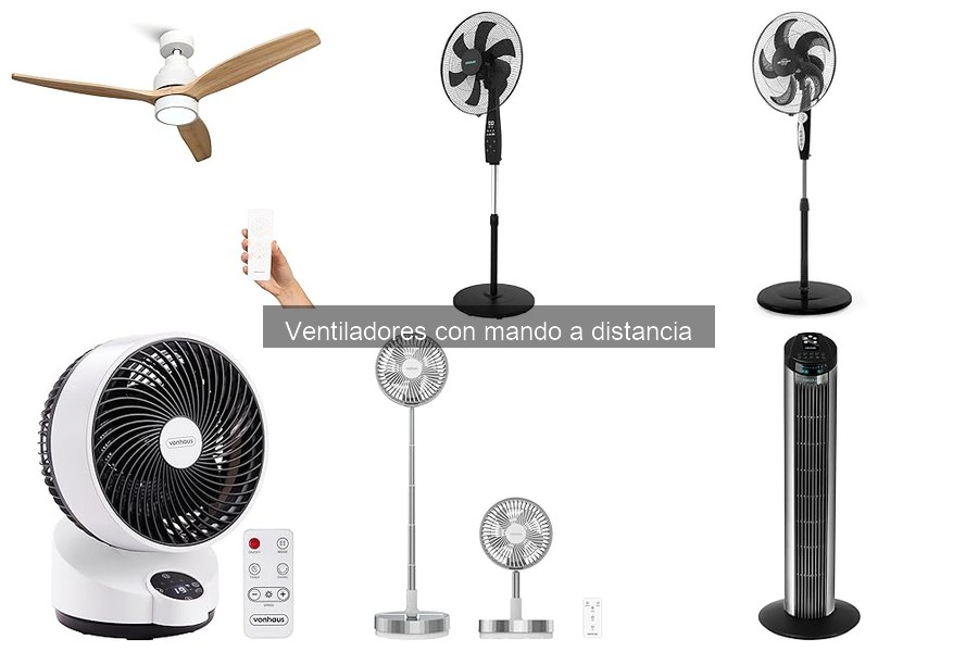 Problemas comunes en ventiladores con mando a distancia