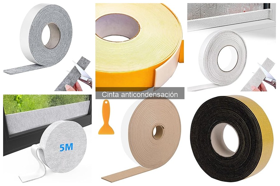 Problemas comunes y soluciones con cinta anticondensación