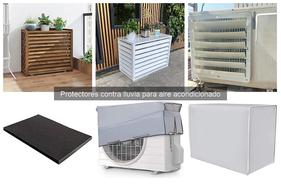 Protector contra lluvia para aire acondicionado: todo lo que debes saber