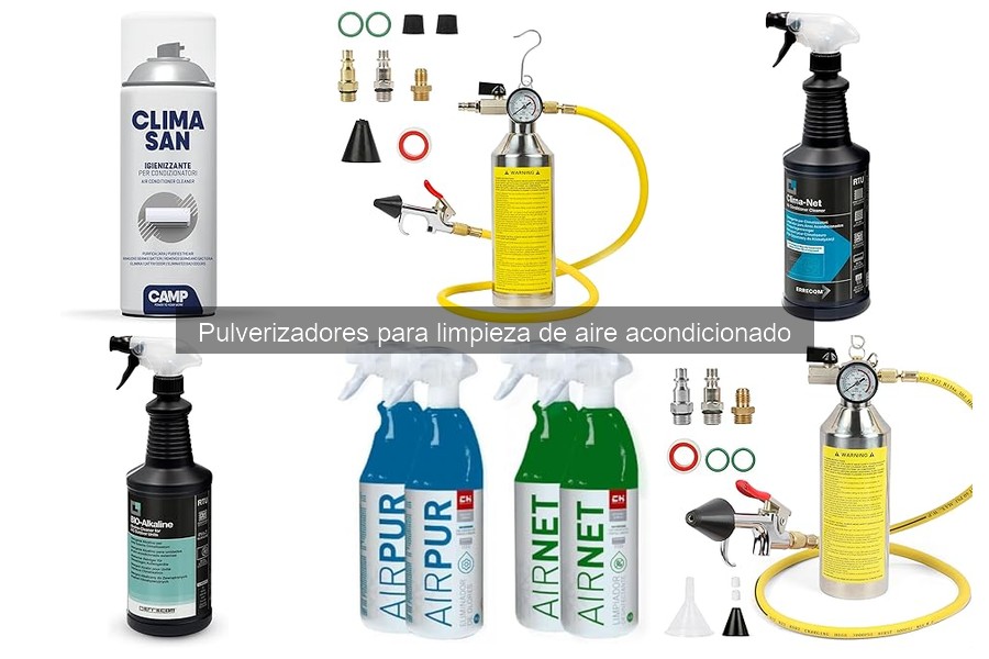 Pulverizadores para limpieza de aire acondicionado: ¿Qué son?