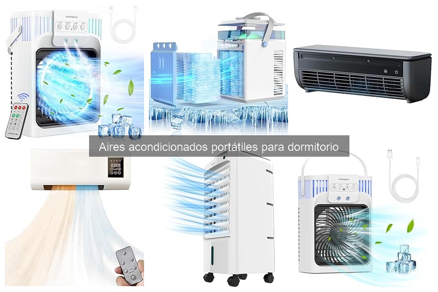 ¿Qué es un aire acondicionado portátil para dormitorio?