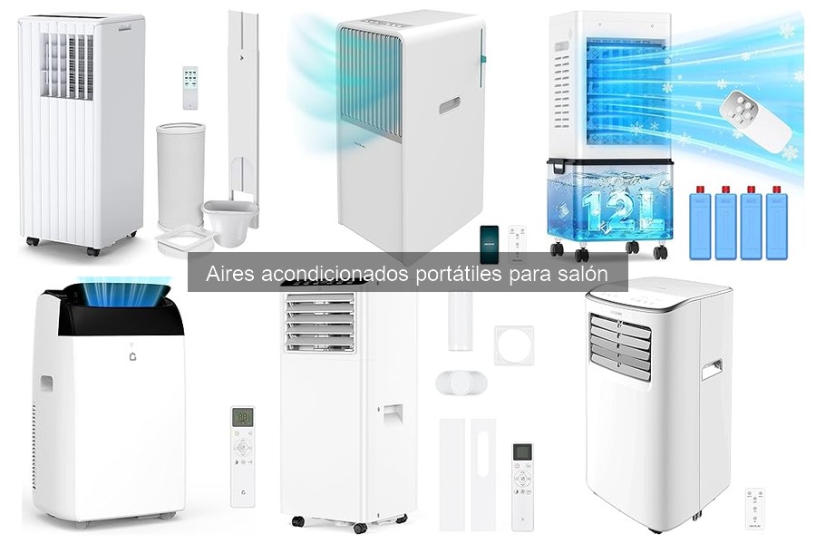¿Qué es un aire acondicionado portátil para salón? Características