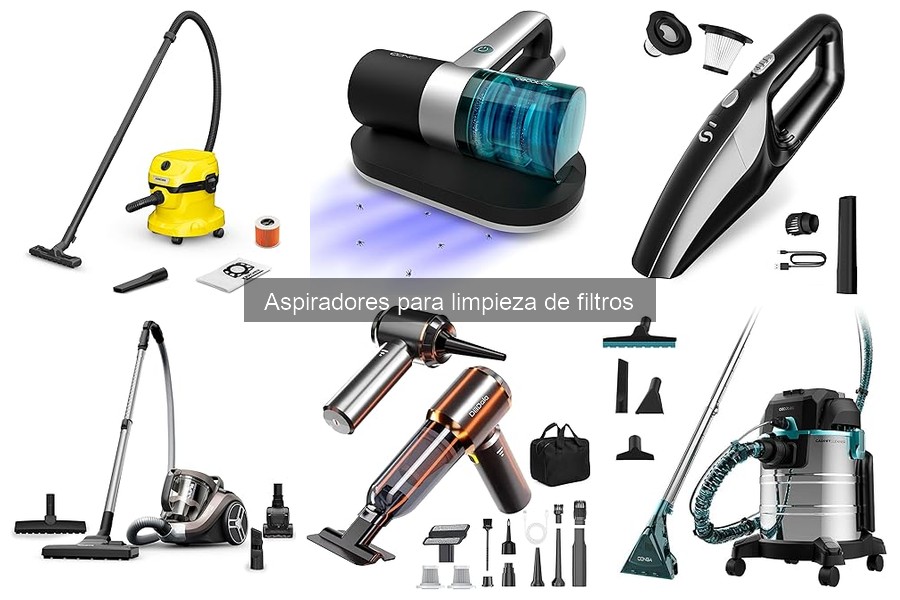 ¿Qué es un aspirador para limpieza de filtros de aire acondicionado?