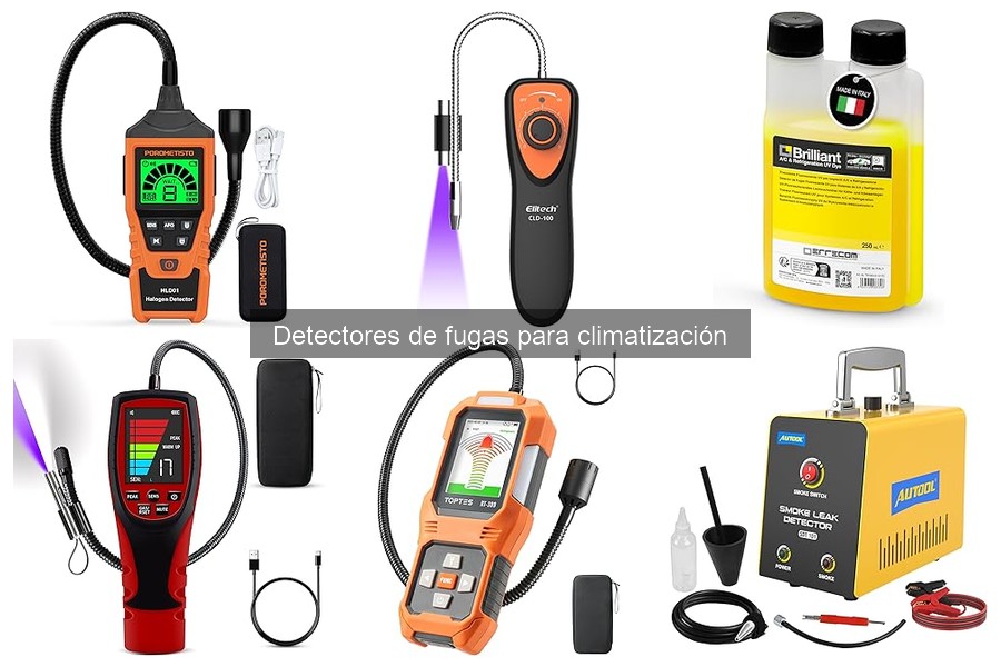 Qué es un detector de fugas para climatización
