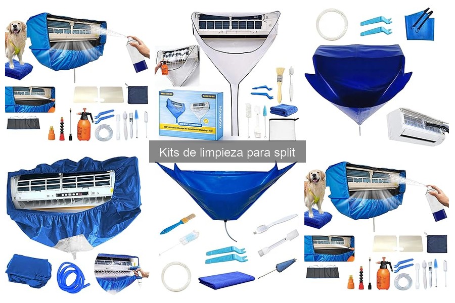 ¿Qué es un kit de limpieza para aire acondicionado split?