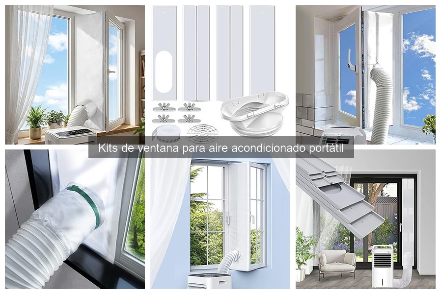 ¿Qué es un kit de ventana para aire acondicionado portátil?
