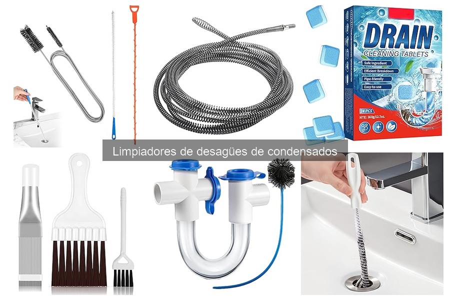 Qué es un limpiador de desagües de condensados