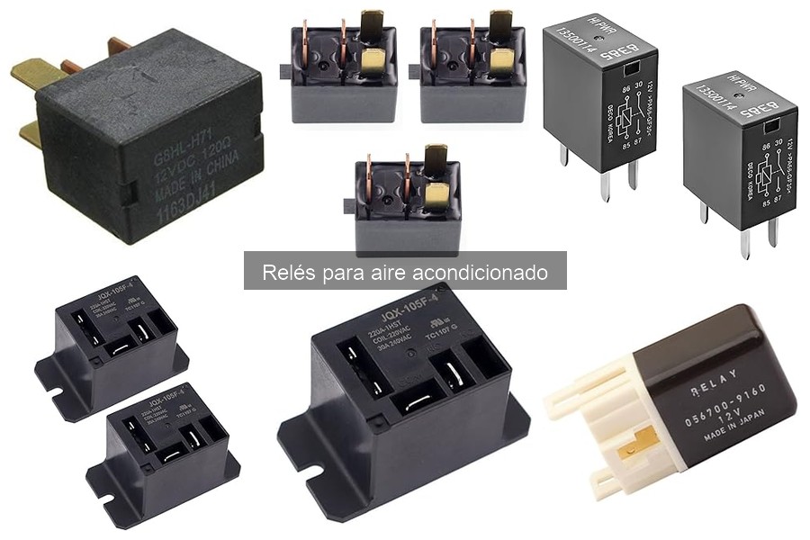 ¿Qué es un relé para aire acondicionado? Función y Tipos
