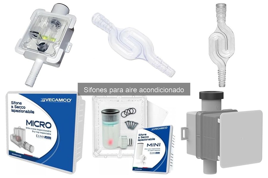 ¿Qué es un sifón para aire acondicionado? Funciones y Beneficios