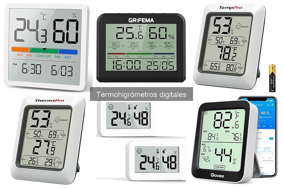 ¿Qué es un termohigrómetro digital? Funciones y características