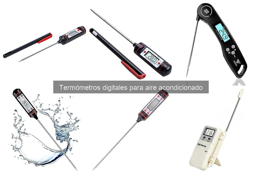 ¿Qué es un termómetro digital para aire acondicionado?