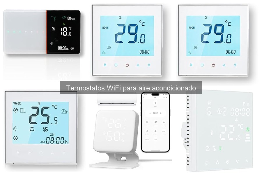 ¿Qué es un termostato WiFi para aire acondicionado?