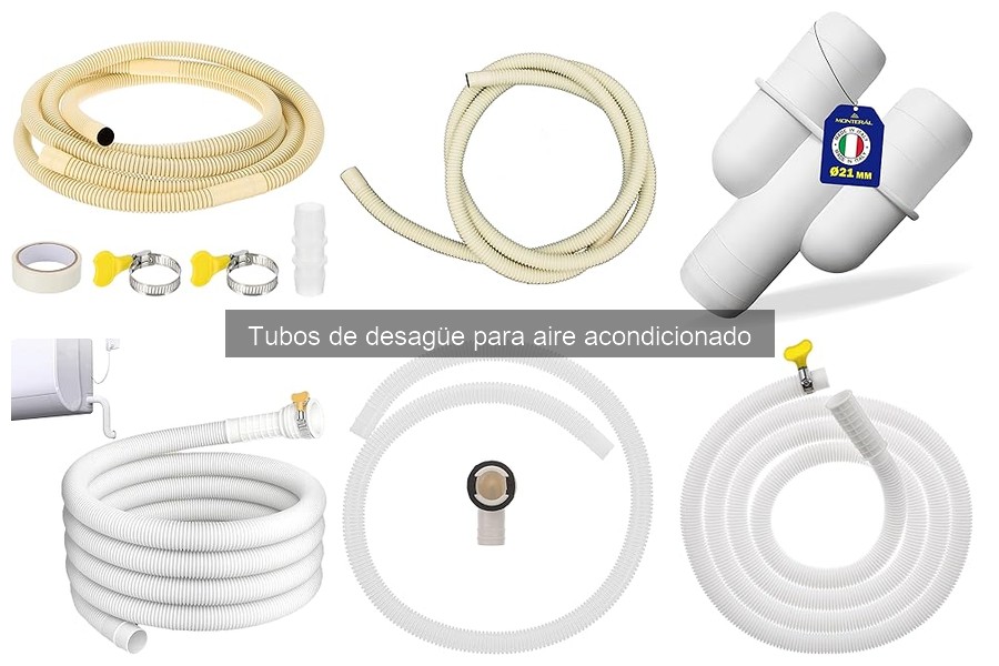 ¿Qué es un tubo de desagüe para aire acondicionado?