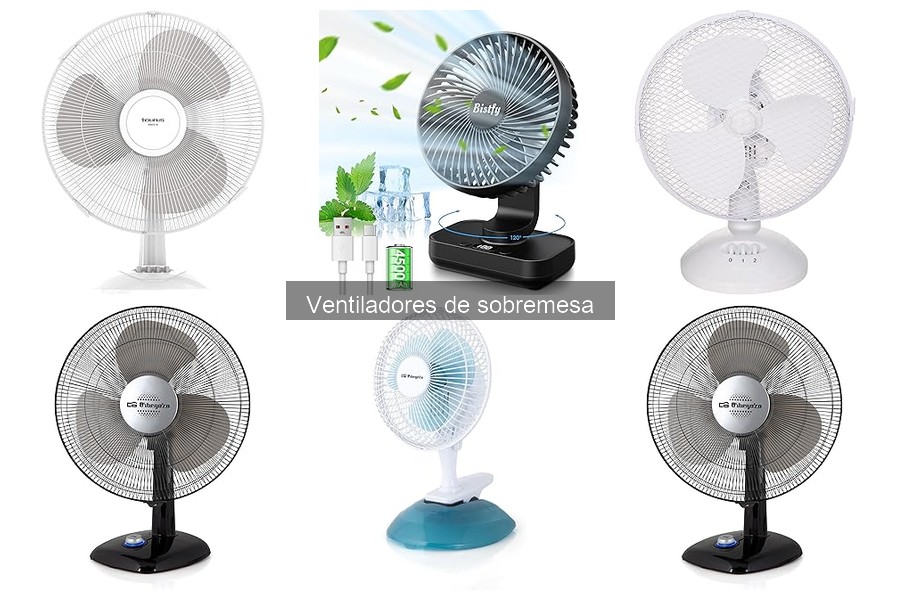 ¿Qué es un ventilador de sobremesa y cómo funciona?