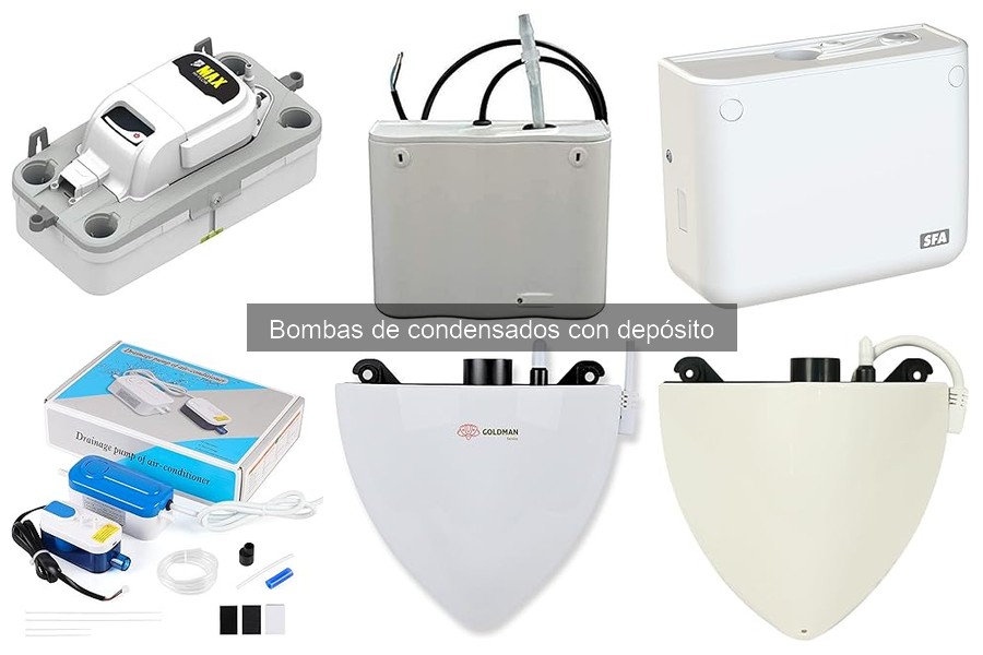 ¿Qué es una bomba de condensados con depósito?