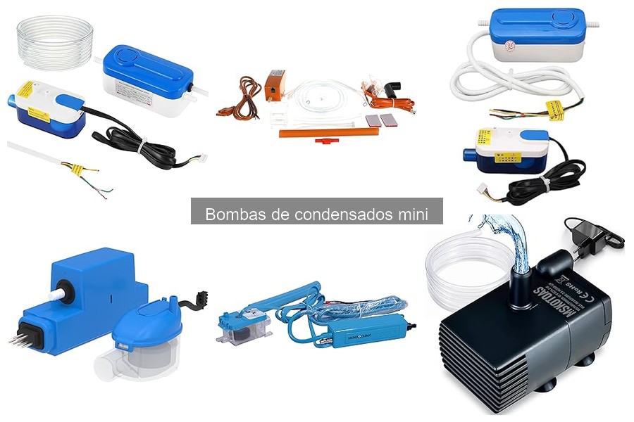 ¿Qué es una bomba de condensados mini para aire acondicionado?