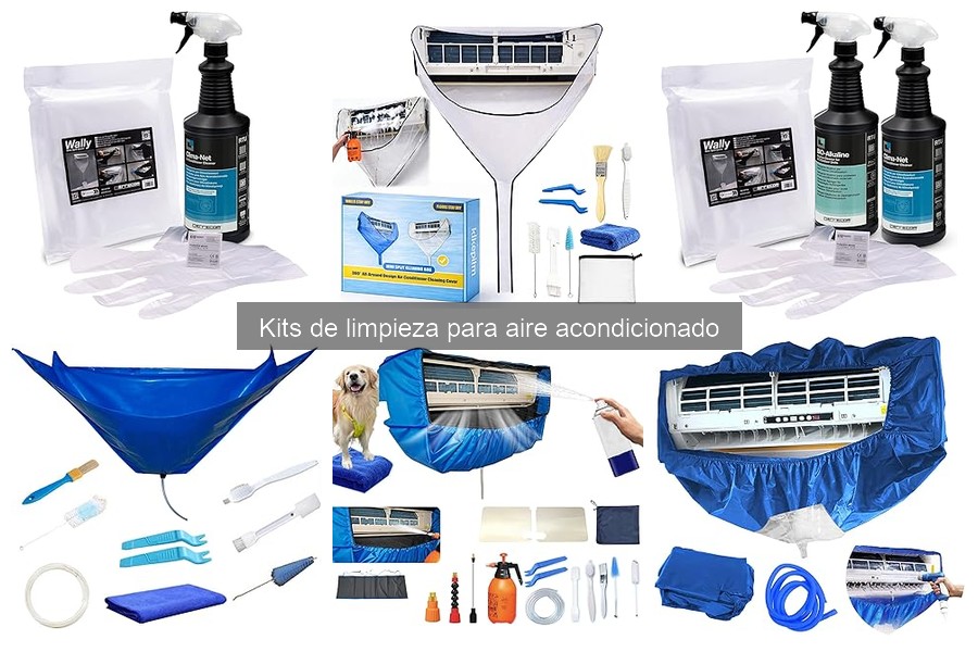 ¿Qué incluye un kit de limpieza para aire acondicionado?